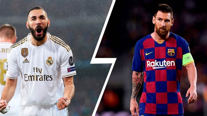 Real lấn lướt Barca trong đội hình hay nhất La Liga trước khi bị hoãn